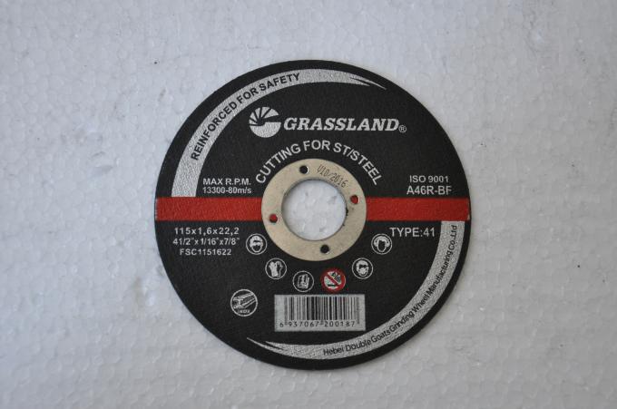Ultra Thin 115X1.6X22 A46-R-BF T41 Stainless Steel Cut Off Wheel 1