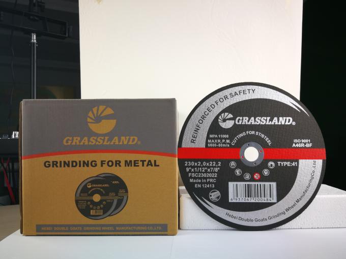 Resin Bonded 230mm Stainless Steel Inox Grinding Discs 0