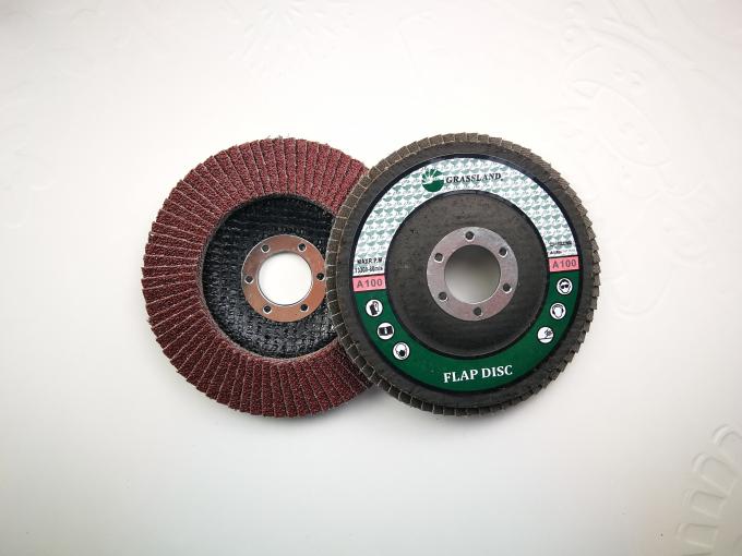 T27 4-1/2 In. 100 Grit Aluminum Oxide Flap Disc Wheel 2